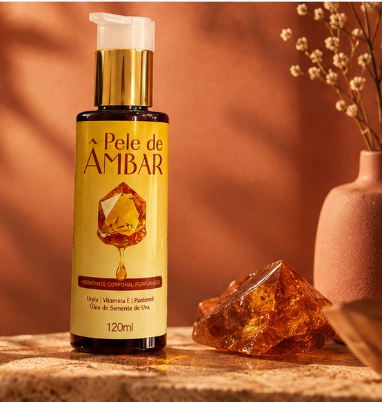 Hidratante Pele de Âmbar Amorja 120ml